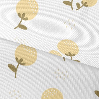 Cute Yellow Buds Waterproof Oxford