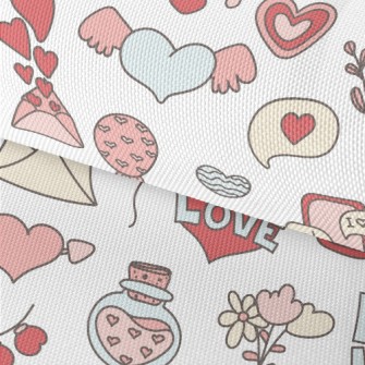 Romantic Valentine's Day D Waterproof Oxford