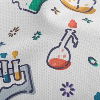 Color Chemicals Athletic Mesh Flat Back