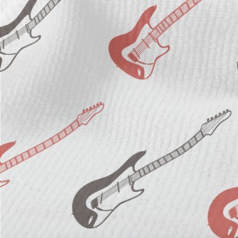 Two-color Hand-painted Guitar Terry