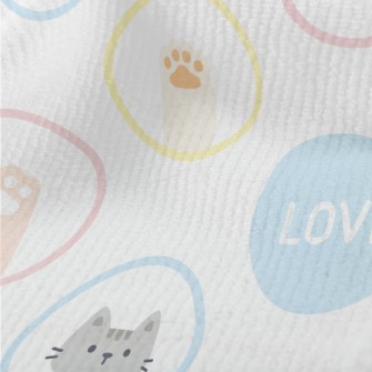 Cartoon Cat Circle Terry
