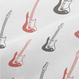 Two-color Hand-painted Guitar Performance Linen