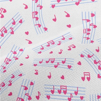 Love Music Notes Performance Linen