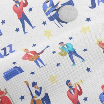 Jazz Band Performance Linen