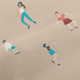 People Singing And Dancing Performance Linen