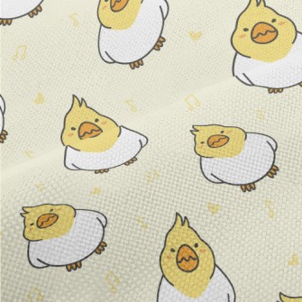Cartoon Cockatiel Performance Linen