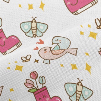 Romantic Spring Morning Performance Linen