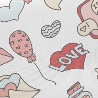 Romantic Valentine's Day D Twill