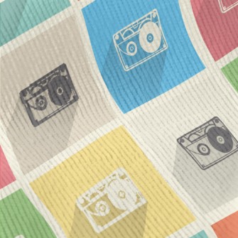 Retro Cassette Tape Standard Corduroy