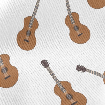 Cartoon Acoustic Guitar Standard Corduroy