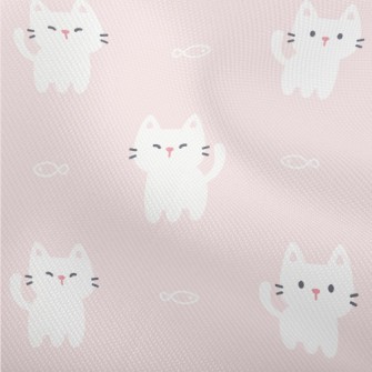 White Mouthless Kitten Dobby