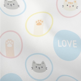 Cartoon Cat Circle Dobby