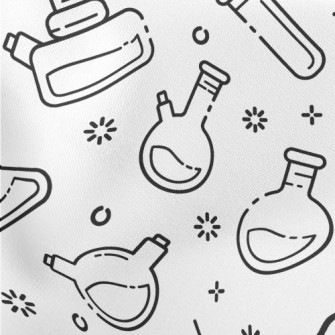 Chemical Experiment Equipment Stretch Ponte