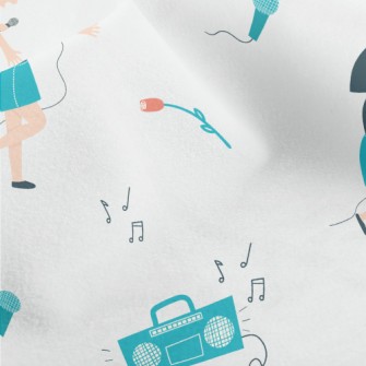 Singing Girl Micro Fleece