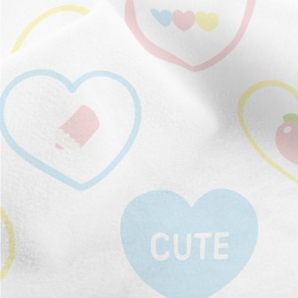 Cute Love Giraffe Micro Fleece
