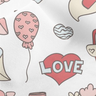 Romantic Valentine's Day D Micro Fleece