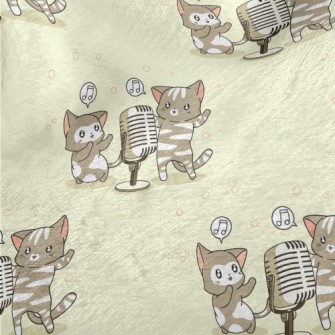 Singing Cute Cat Minky