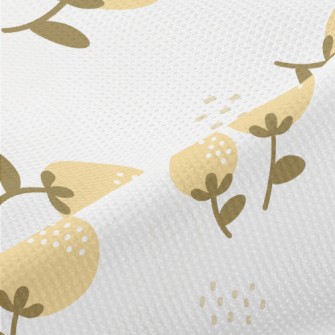 Cute Yellow Buds Piqué