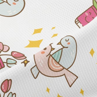 Romantic Spring Morning Piqué