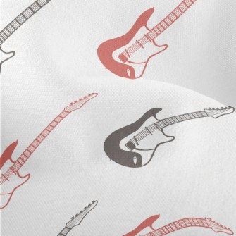 Two-color Hand-painted Guitar Lightweight Performance Linen