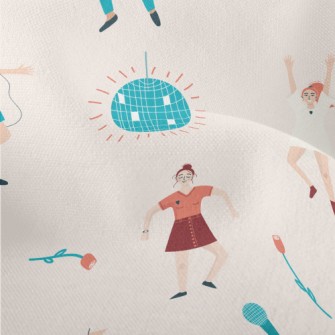 Disco Party Lightweight Performance Linen
