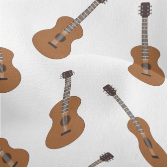 Cartoon Acoustic Guitar Lightweight Performance Linen