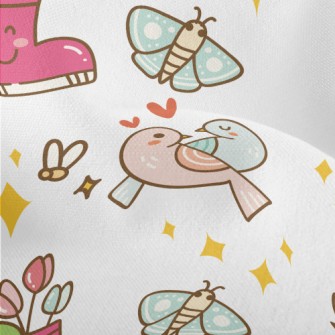 Romantic Spring Morning Lightweight Performance Linen