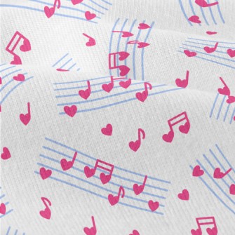 Love Music Notes Modern Jersey