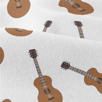 Cartoon Acoustic Guitar Modern Jersey