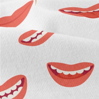 Cartoon Smiling Mouth Modern Jersey