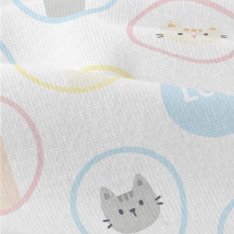 Cartoon Cat Circle Modern Jersey