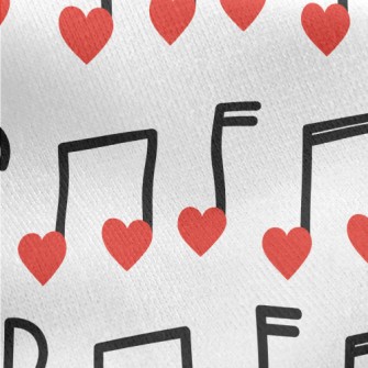 Love Notes Jersey Backed Fleece