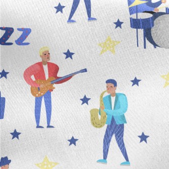 Jazz Band Jersey Backed Fleece