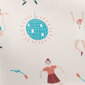 Disco Party Pongee
