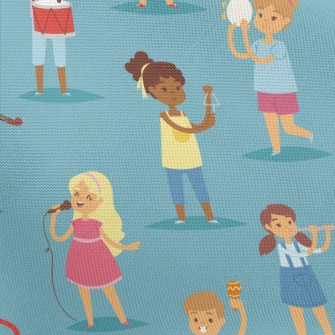 Children&#39;s Music Performan Pongee