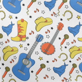 Cowboy Country Music Pongee