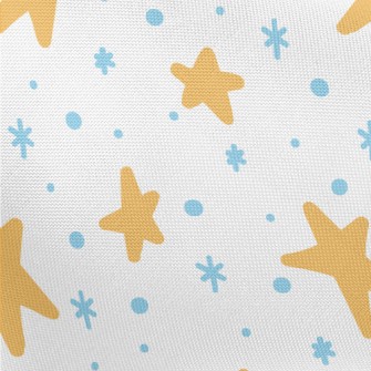 Cartoon Doodle Stars Pongee