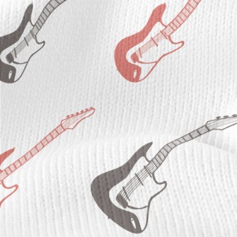 Two-color Hand-painted Guitar Stretch Jersey