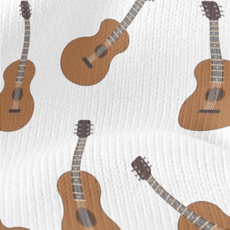 Cartoon Acoustic Guitar Stretch Jersey