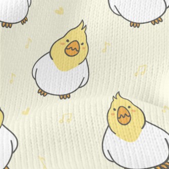 Cartoon Cockatiel Stretch Jersey