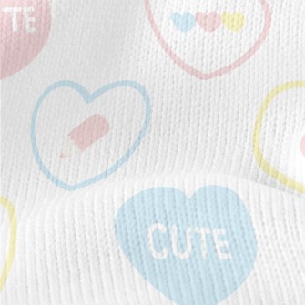 Cute Love Giraffe Stretch Jersey