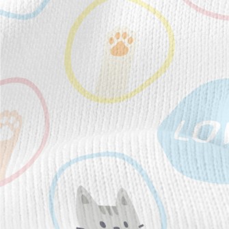 Cartoon Cat Circle Stretch Jersey