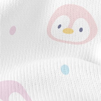 Colorful Cartoon Penguin Stretch Jersey