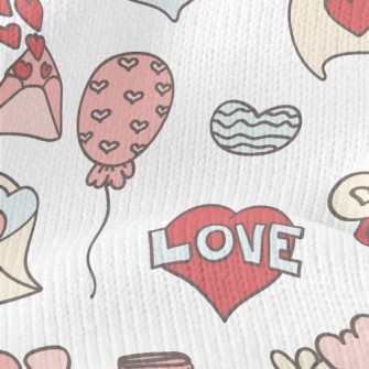 Romantic Valentine's Day D Stretch Jersey