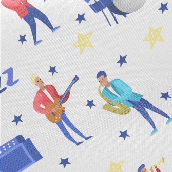 Jazz Band Midweight Cotton Poplin