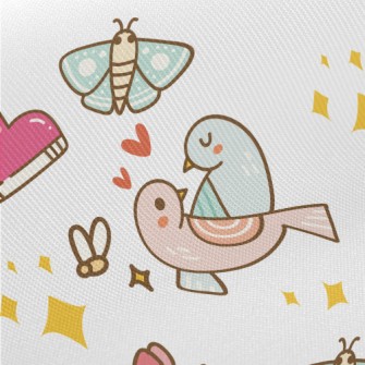 Romantic Spring Morning Midweight Cotton Poplin