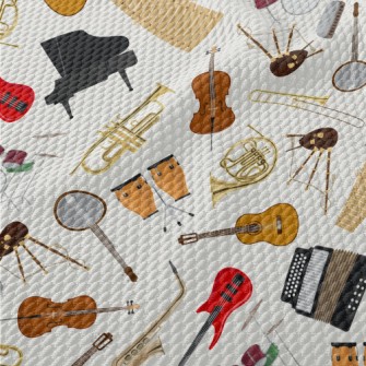 Common Instruments In Jazz Birdseye Piqué
