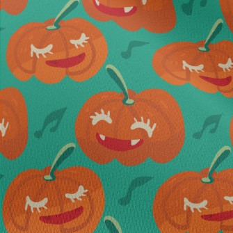 Halloween Smiling Pumpkin Chiffon