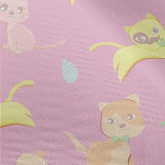 Happy Elegant Kitten Chiffon