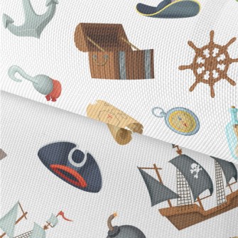 Cartoon Pirate Elements Waterproof Oxford